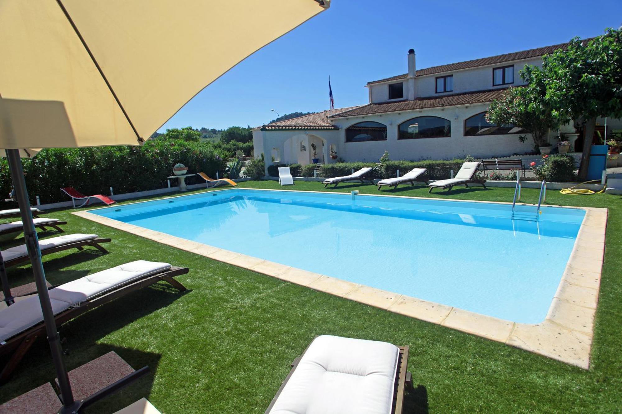 Logis Hotel Le Pressoir Saint-Chinian Zewnętrze zdjęcie