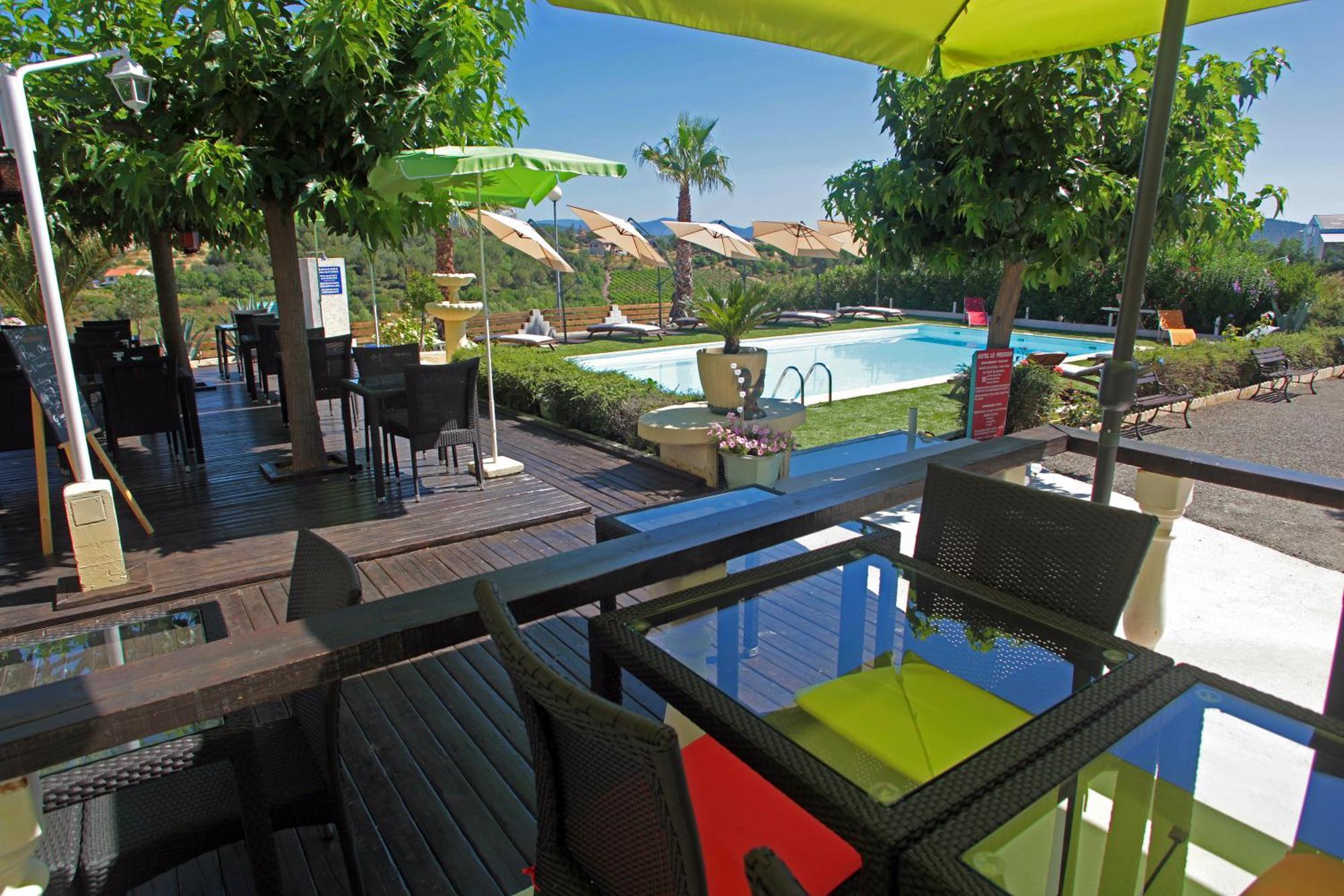 Logis Hotel Le Pressoir Saint-Chinian Zewnętrze zdjęcie